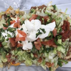 Crispy Turkey Nachos