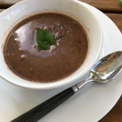 Black Bean & Bacon Soup