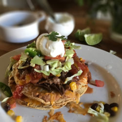 Beef Tostada
