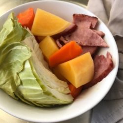 Winter Plate of Ham & Root Vegetables