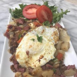 Corned Beef Hash & Eggs