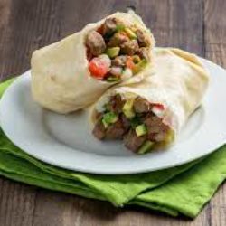 Fire-Roasted Steak and Vegetable Burritos