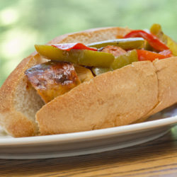 Sausage & Pepper Hoagie