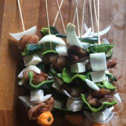 Chimichurri Chicken Kebabs
